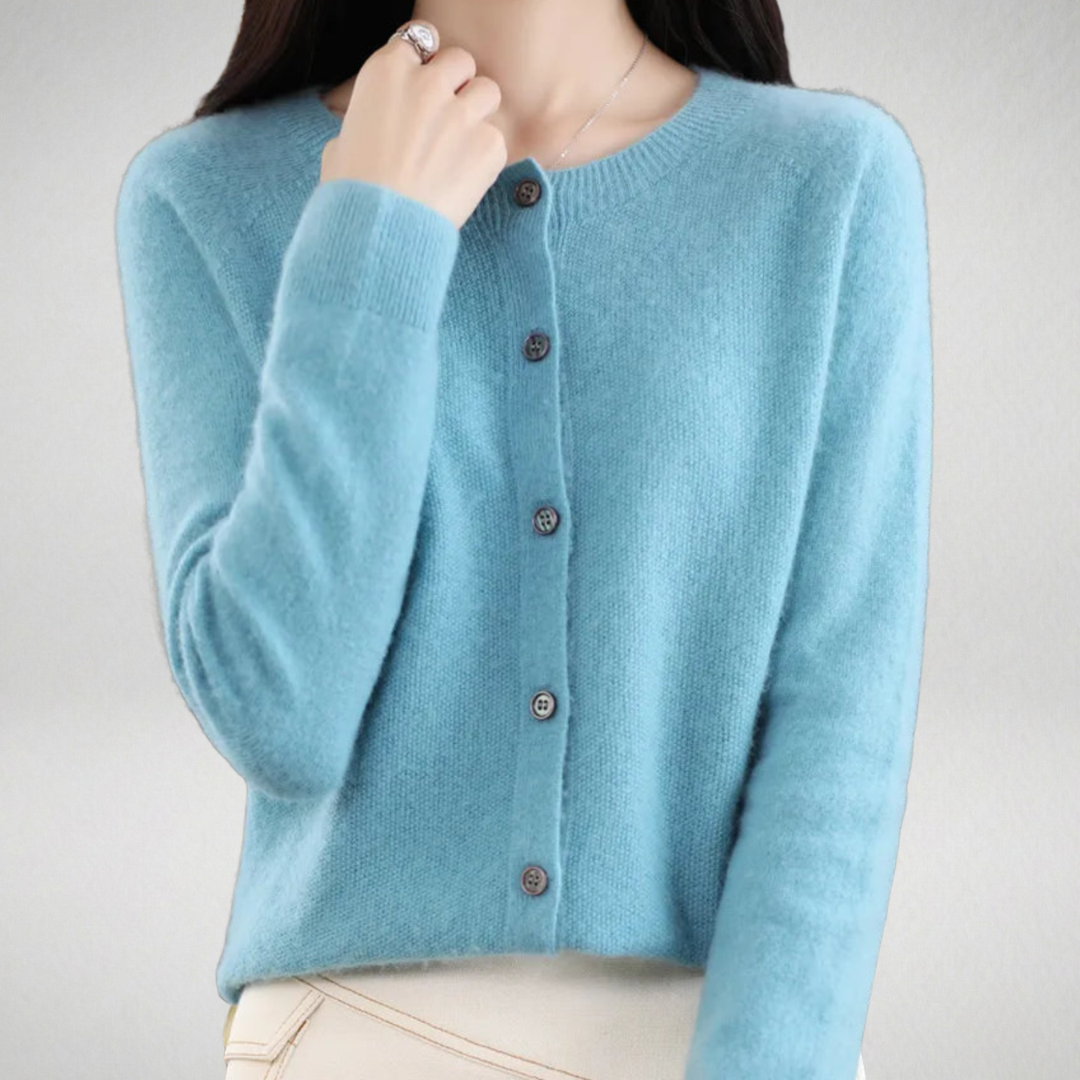 Isabelle | Round Neck Cardigan