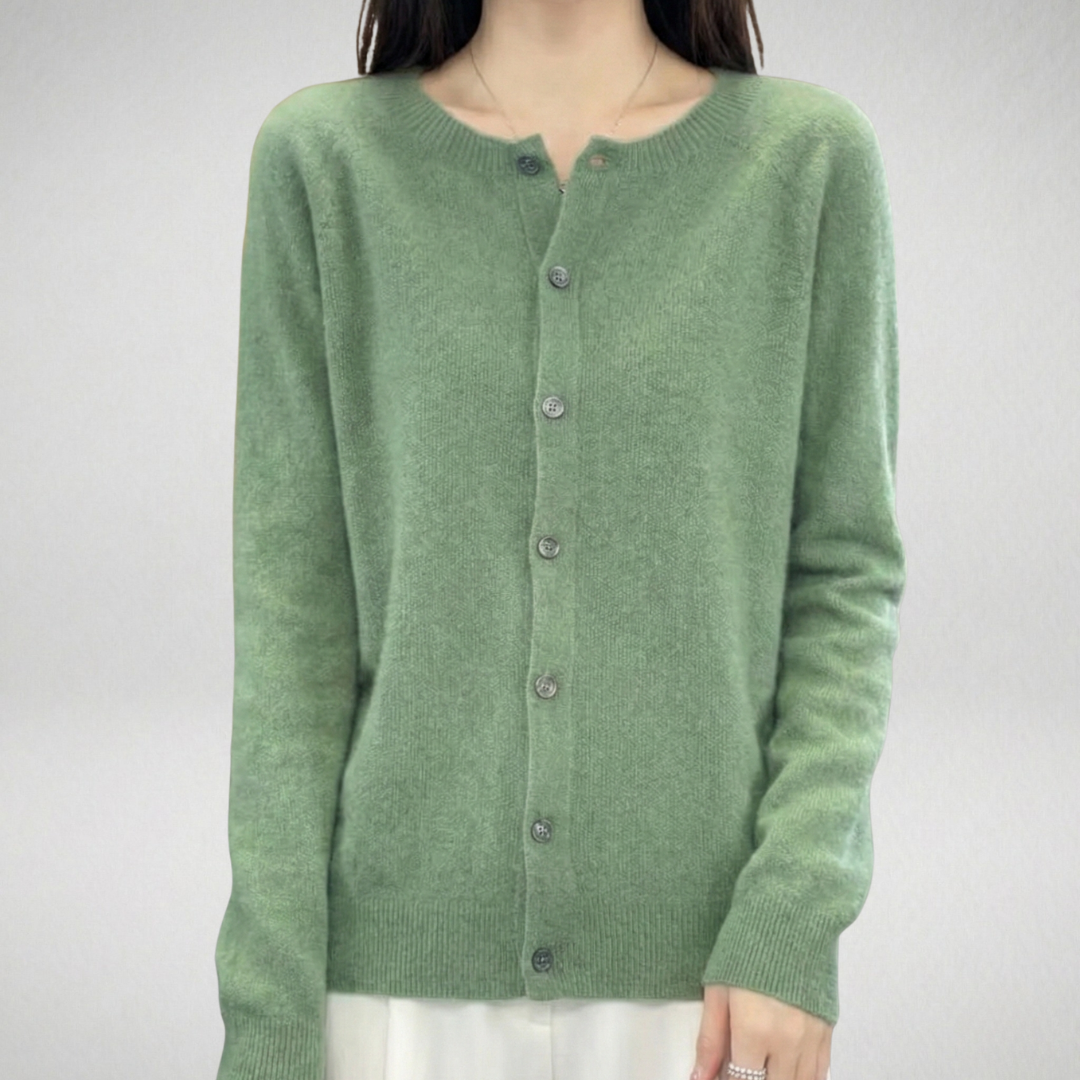 Isabelle | Round Neck Cardigan