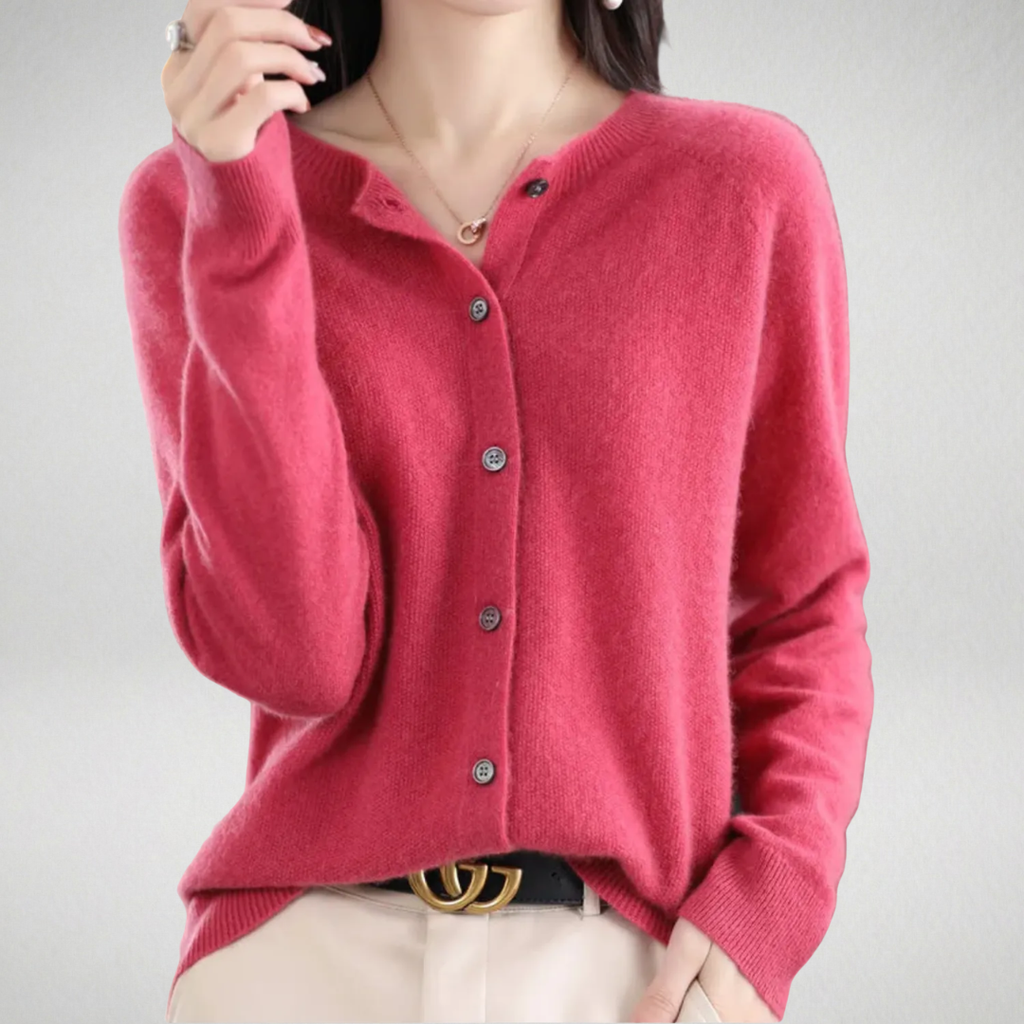 Isabelle | Round Neck Cardigan