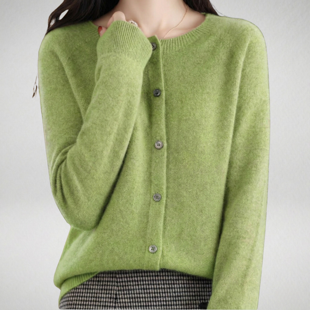 Isabelle | Round Neck Cardigan