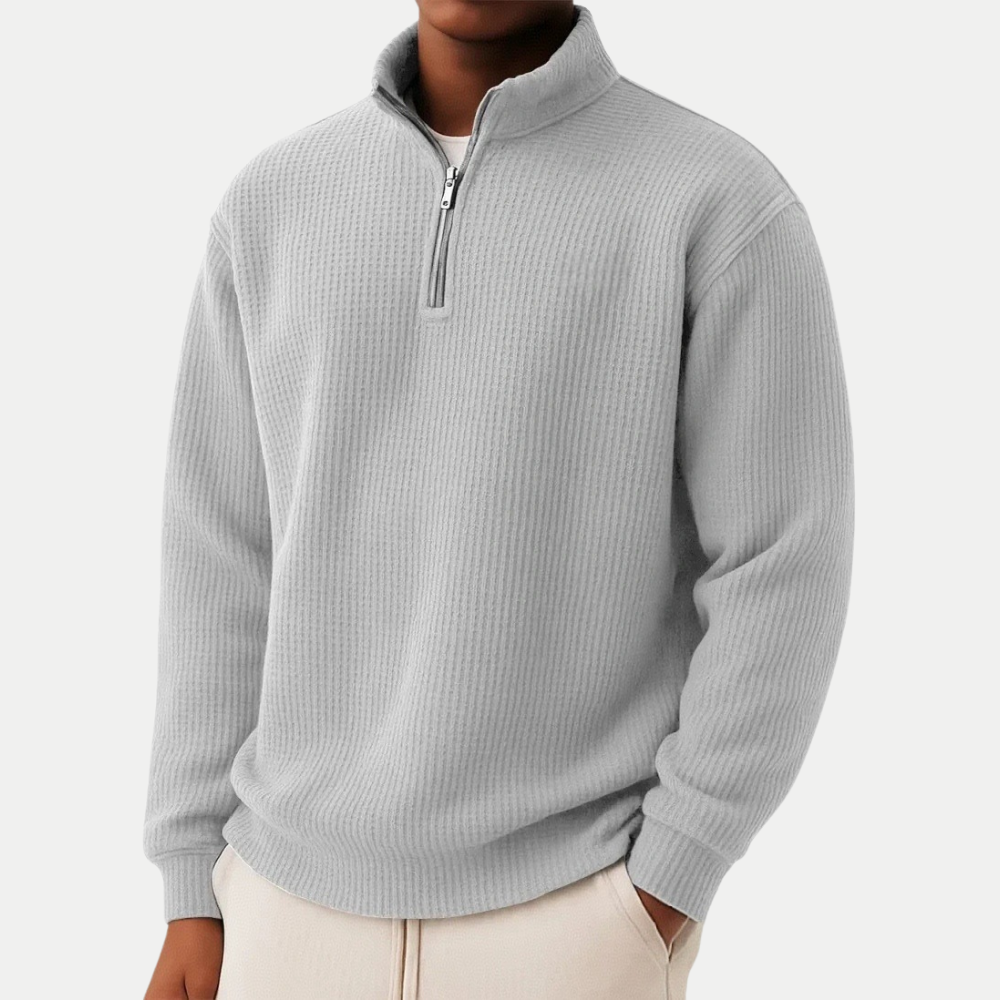 Varrek | Refined Half-Zip Sweater