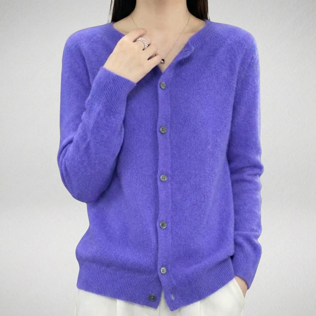 Isabelle | Round Neck Cardigan