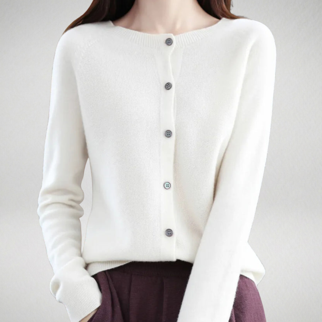 Isabelle | Round Neck Cardigan
