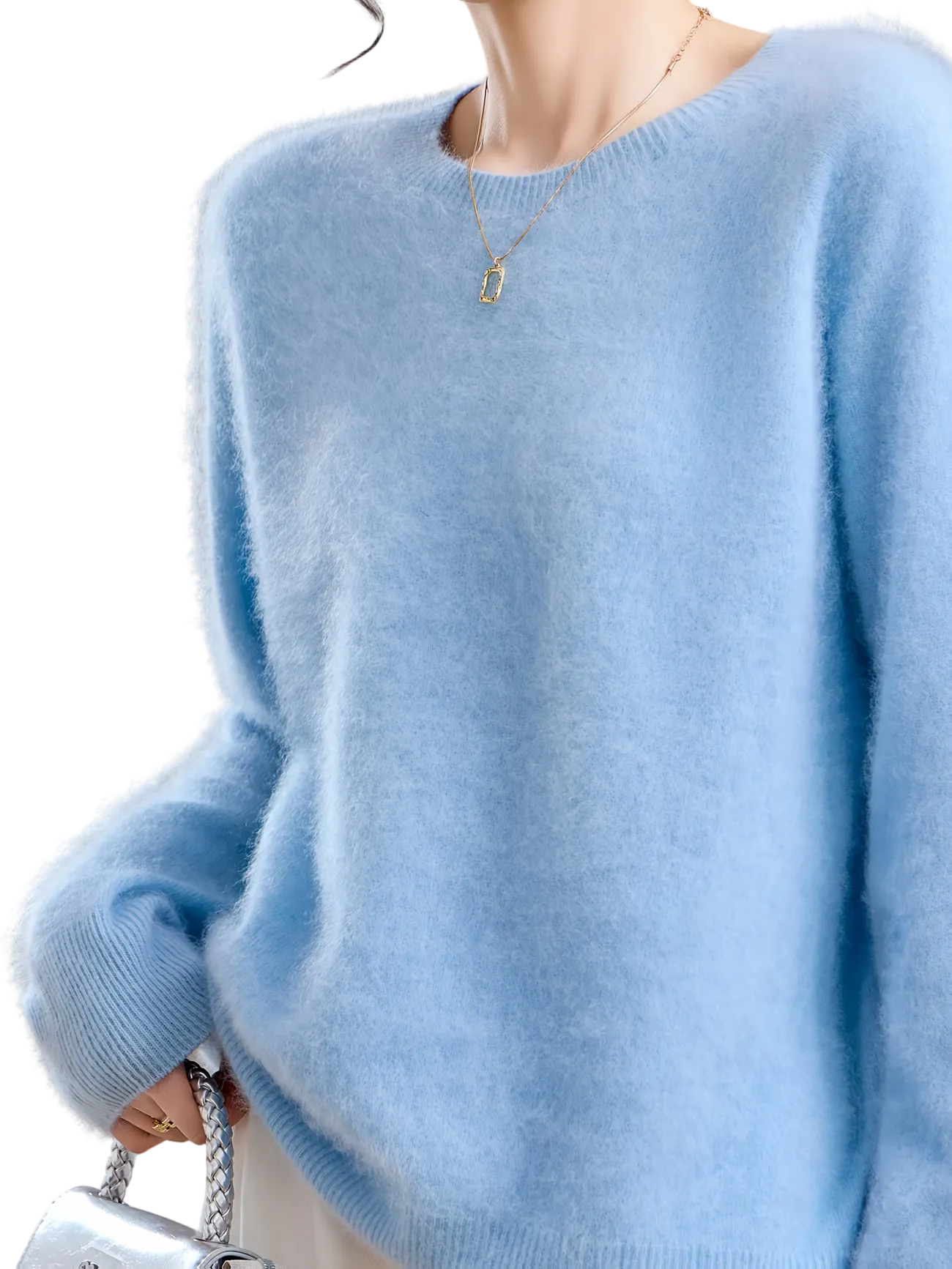 Hélène | Sweater with Round Neck in Pastel
