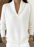 V-neck knitwear fashion women's wear