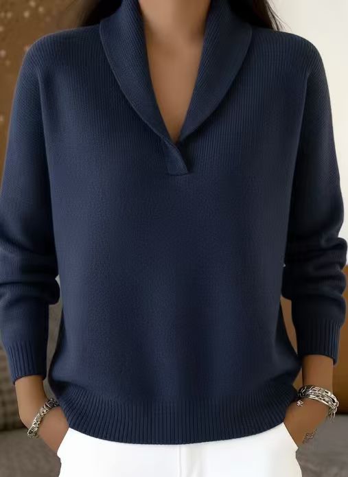 V-neck knitwear fashion women's wear