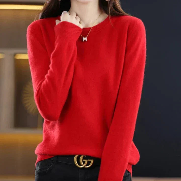 Marie | Fine round neck sweater