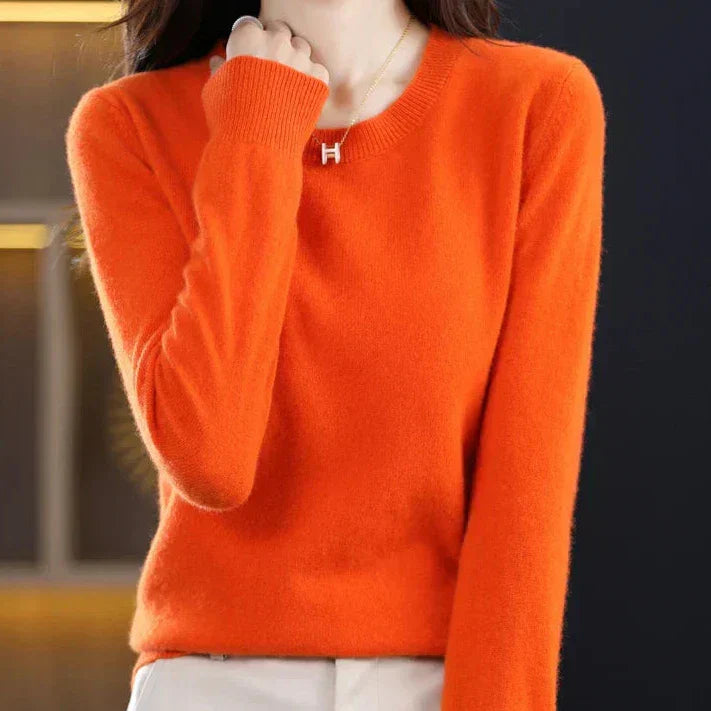 Marie | Fine round neck sweater
