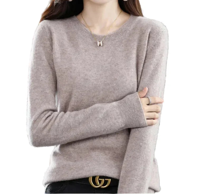 Marie | Fine round neck sweater