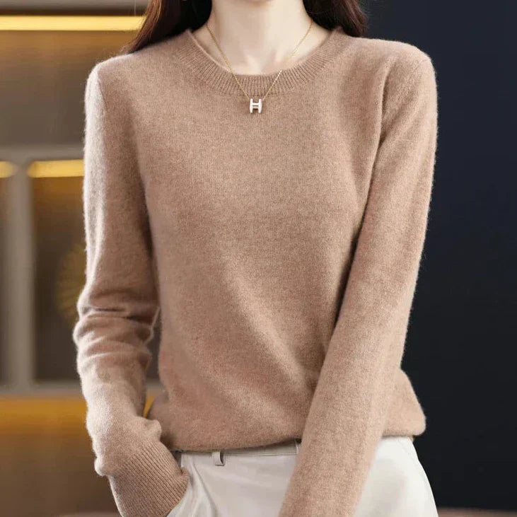 Marie | Fine round neck sweater