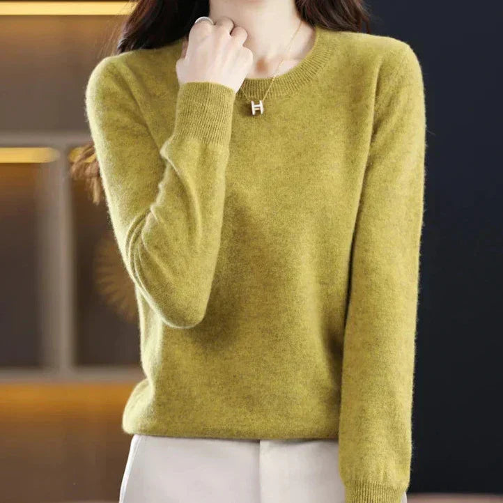 Marie | Fine round neck sweater