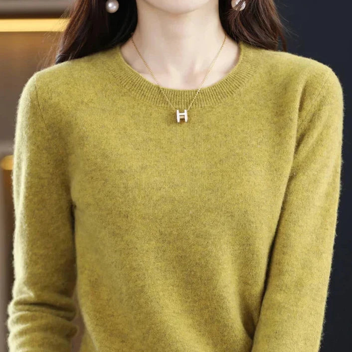 Marie | Fine round neck sweater
