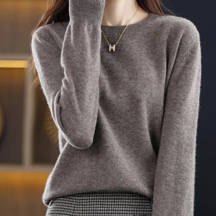 Marie | Fine round neck sweater