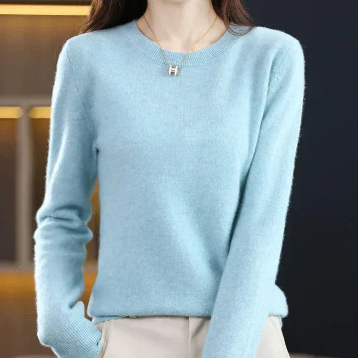 Marie | Fine round neck sweater