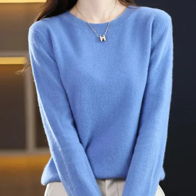 Marie | Fine round neck sweater