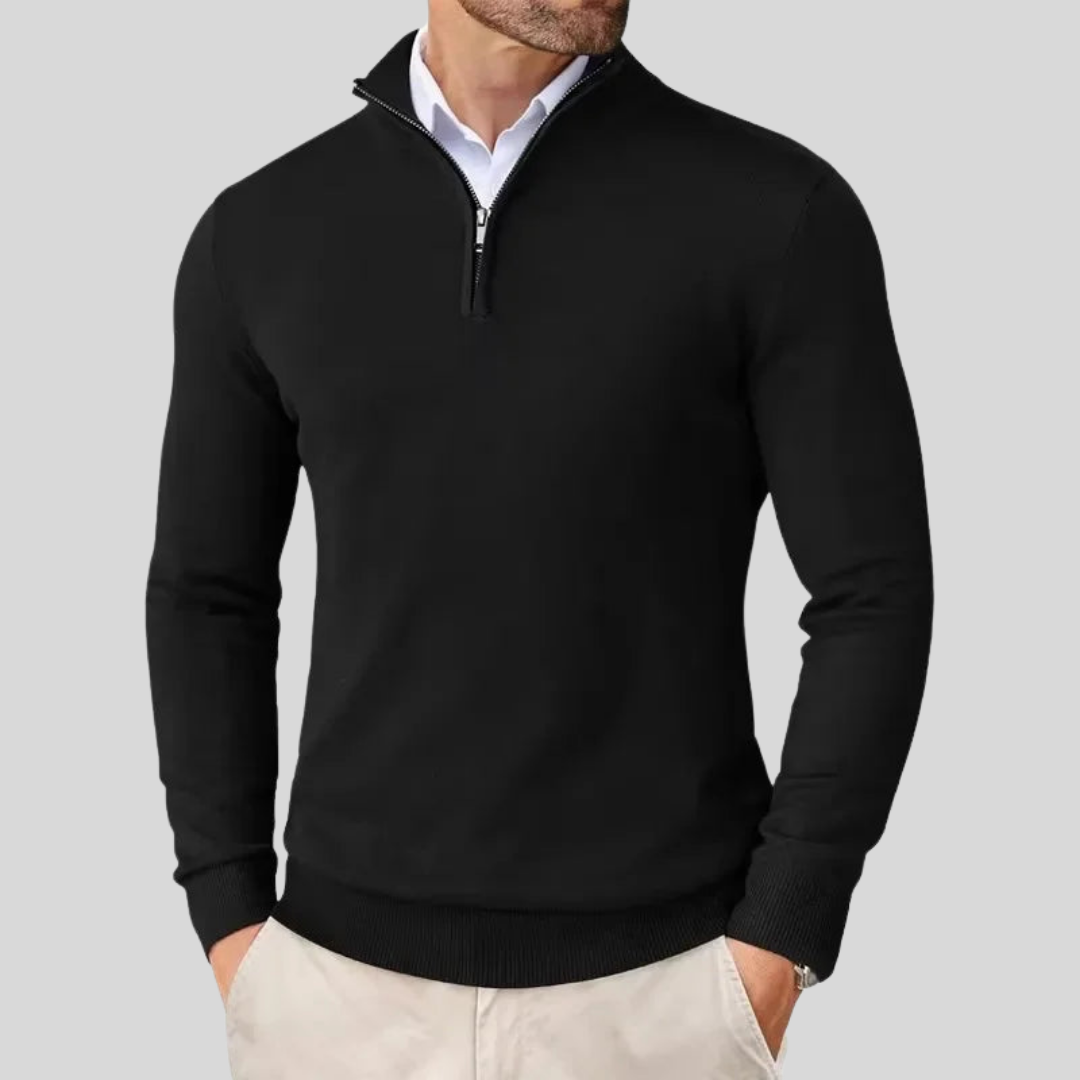 Mark | Half-Zip Knitted Sweater