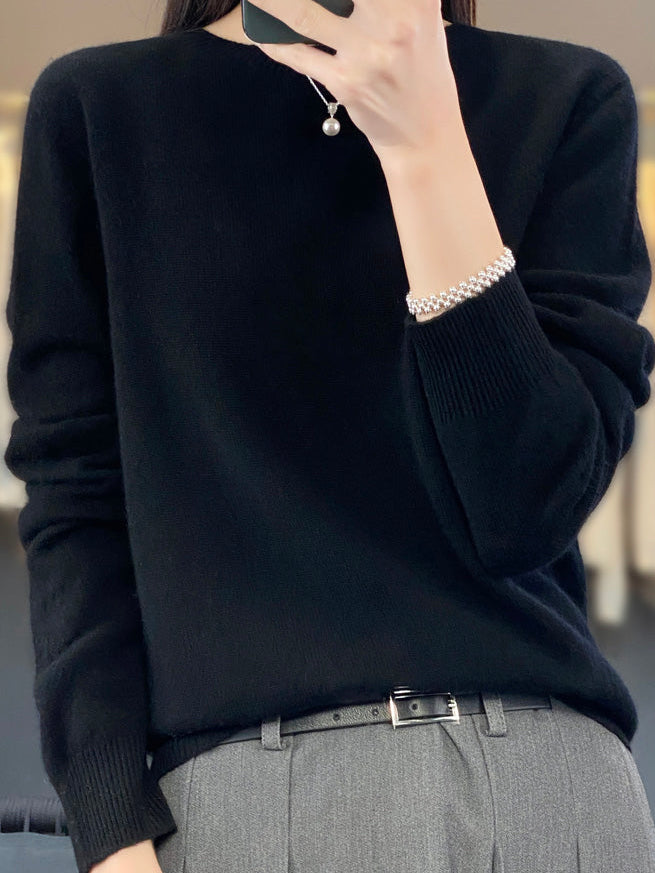 Isabelle | Classic Round Neck Sweater
