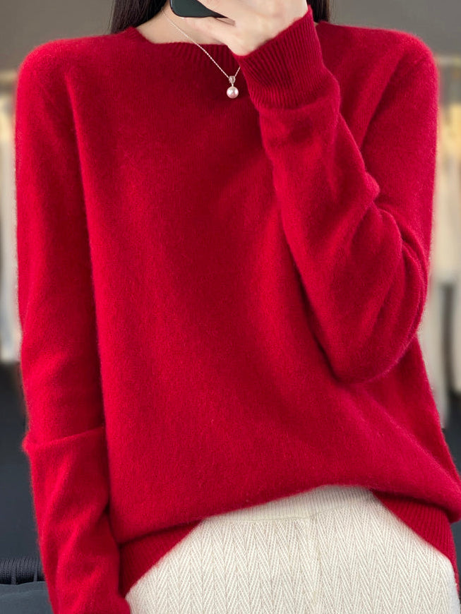 Isabelle | Classic Round Neck Sweater