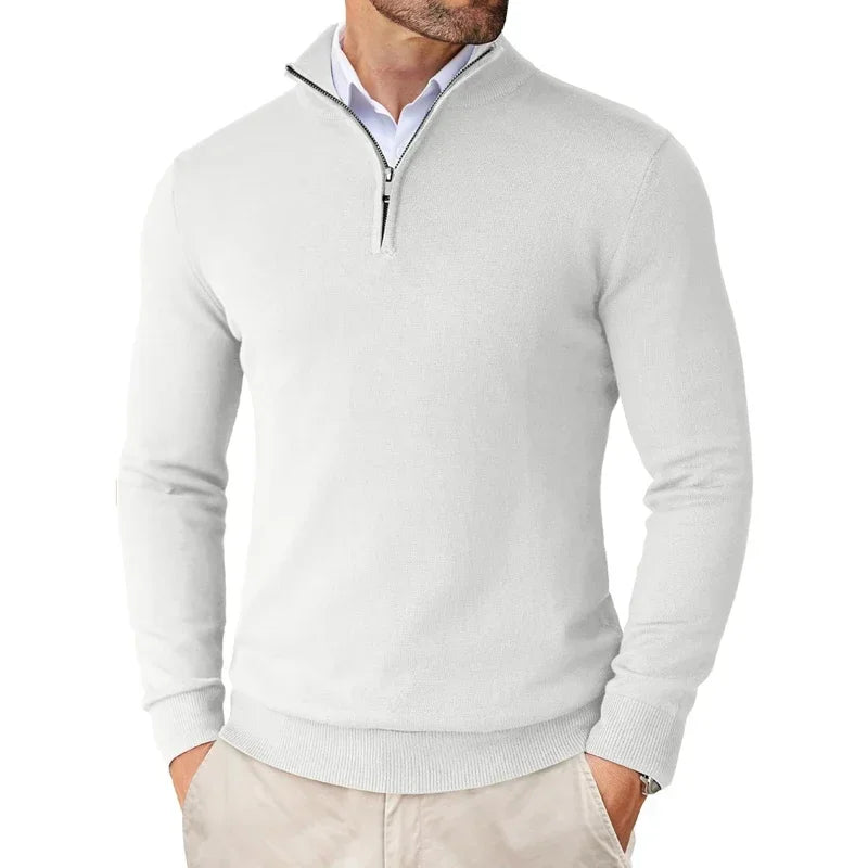 Mark | Half-Zip Knitted Sweater